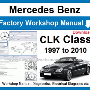 Mercedes CLK Class service repair manual PDF download
