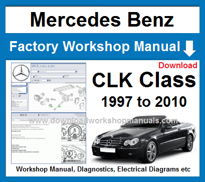 Mercedes CLK Class service repair manual PDF download