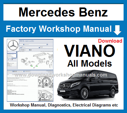 Mercedes Viano service repair manual PDF download