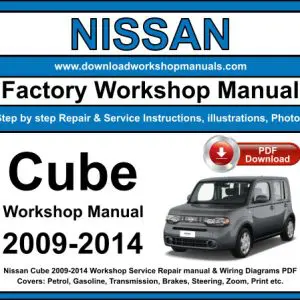 NISSAN Cube 2009-2014 service repair manual PDF download