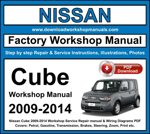 NISSAN Cube 2009-2014 service repair manual PDF download