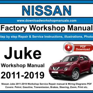 NISSAN Juke 2011-2019 service repair manual PDF download