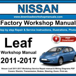 NISSAN Leaf 2011-2017 service repair manual PDF download