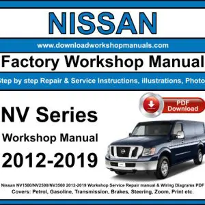 NISSAN NV 2012-2019 service repair manual PDF download