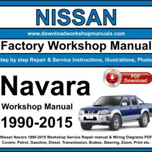 NISSAN Navara 1990-2015 service repair manual PDF download