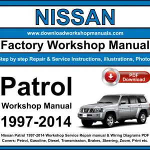NISSAN Patrol Y61 1997-2014 service repair manual PDF download