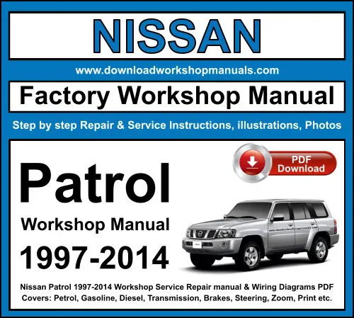 NISSAN Patrol Y61 1997-2014 service repair manual PDF download