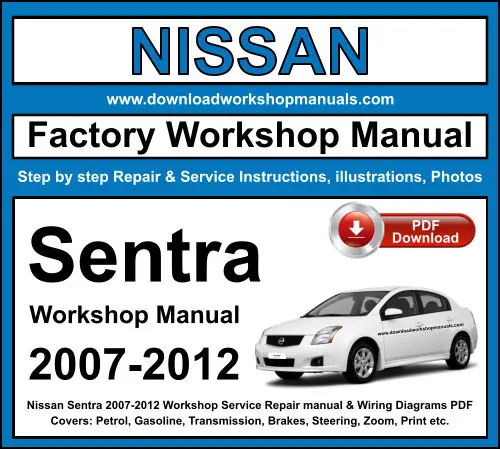 NISSAN Sentra 2007-2012 service repair manual PDF download