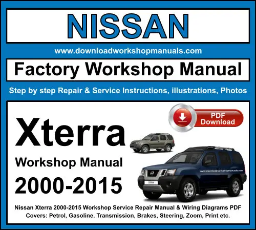 NISSAN Xterra 2000-2014 service repair manual PDF download