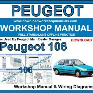 Peugeot 106 1991-2004 service repair manual PDF download