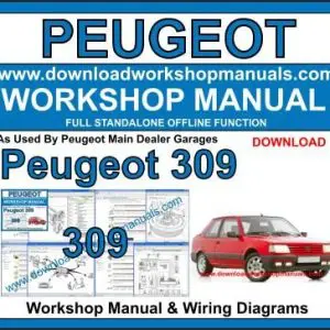 Peugeot 309 1985-1994 service repair manual PDF download