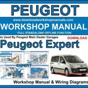 Peugeot Expert 1995-2016 service repair manual PDF download