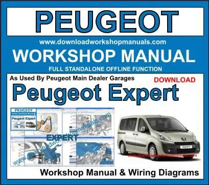 Peugeot Expert 1995-2016 service repair manual PDF download
