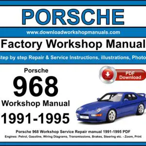 Porsche 968 1991-1995 service repair manual PDF download