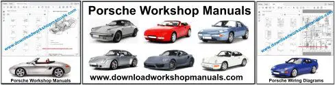 Porsche workshop repair manuals PDF download