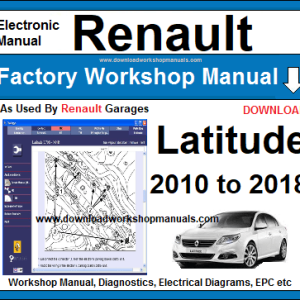 Renault Latitude 2010-2018 service repair manual PDF download