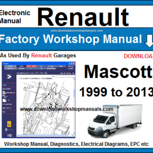 Renault Mascott 1999-2013 service repair manual PDF download