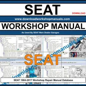 Seat All models up to 2017 service repair manual PDF download