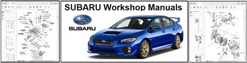 Subaru workshop repair manuals PDF download