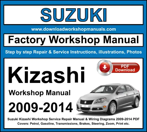 Suzuki Kizashi 2009-2014 service repair manual PDF download