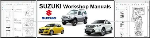 Suzuki workshop repair manuals PDF download