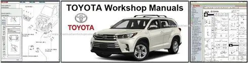Toyota workshop repair manuals PDF download