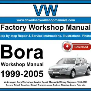 VW Bora 1999-2005 service repair manual PDF download