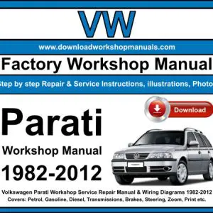 VW Parati 1982-2012 service repair manual PDF download