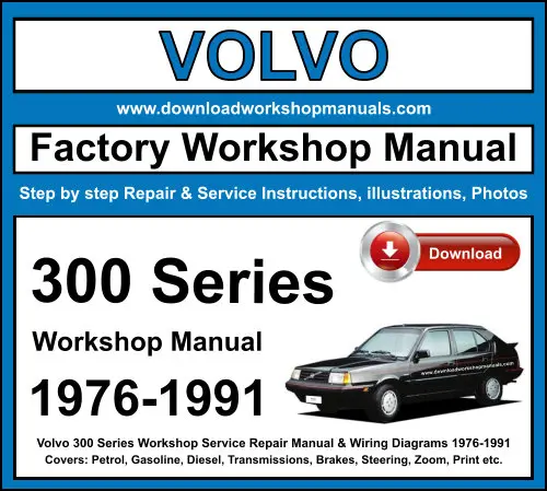 Volvo 300 Series 1976-1991 service repair manual PDF download