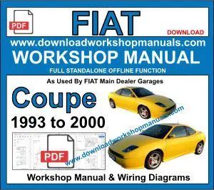 Fiat Coupe 1993-2000 service repair manual PDF download