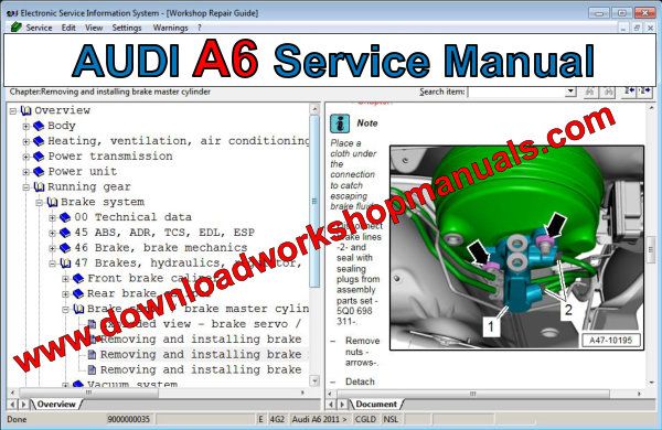 AUDI A6 Service Manual