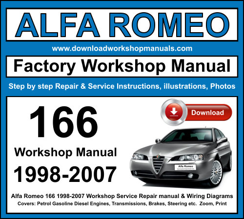 Alfa Romeo 166 Workshop Repair Manual Download