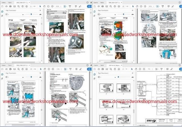 Aston Martin DB9 workshop Service repair manual