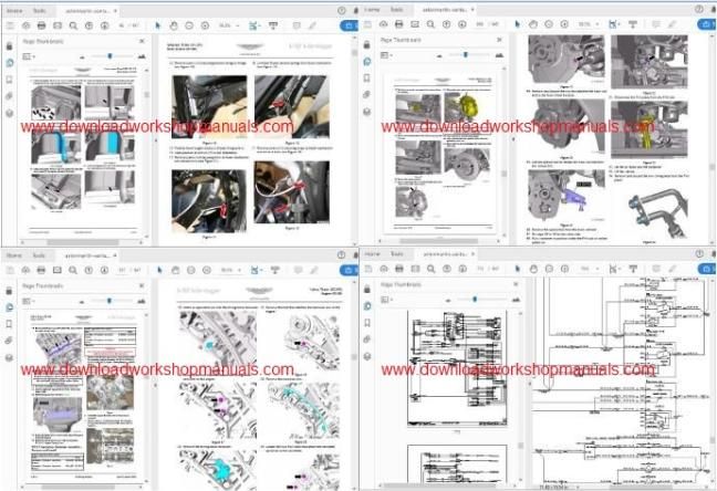 Aston Martin Vantage v8 workshop Service repair manual