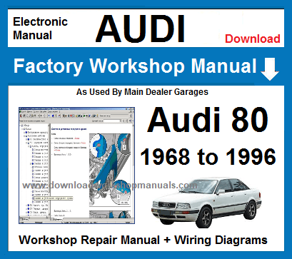 audi 80 workshop Service Repair Manual