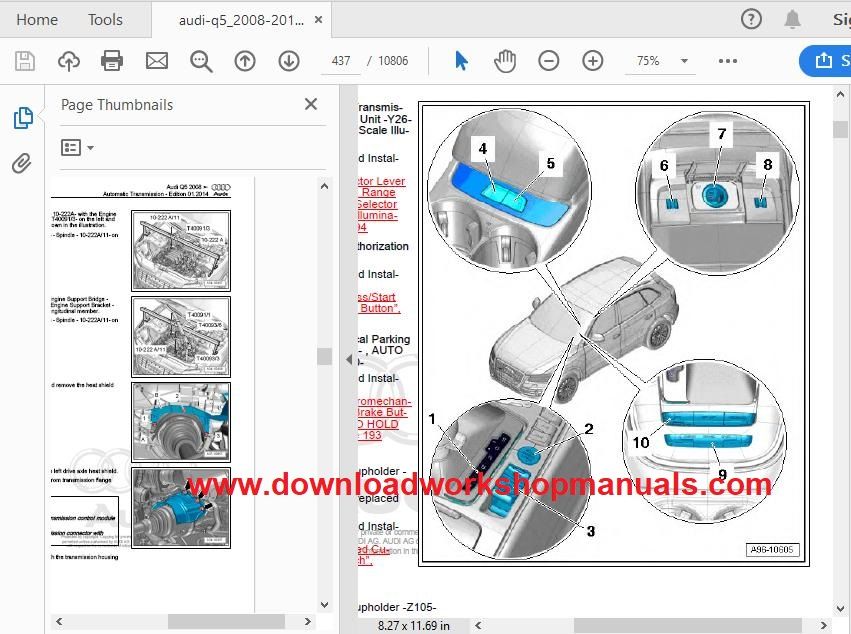 audi-Workshop-Service-Repair-Manual 2009-2017-PDF