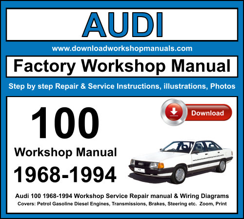 Audi 100 Workshop Repair Manual Download