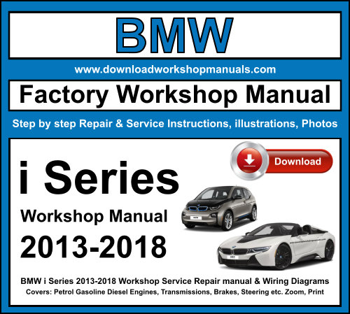 BMW i Series Workshop Repair Manual Download