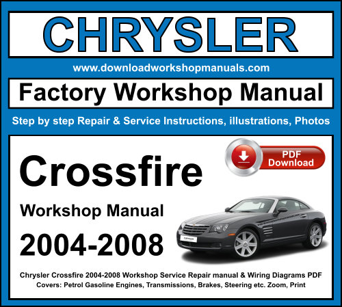 Chrysler Crossfire 2004-2008 Workshop Repair Manual Download PDF