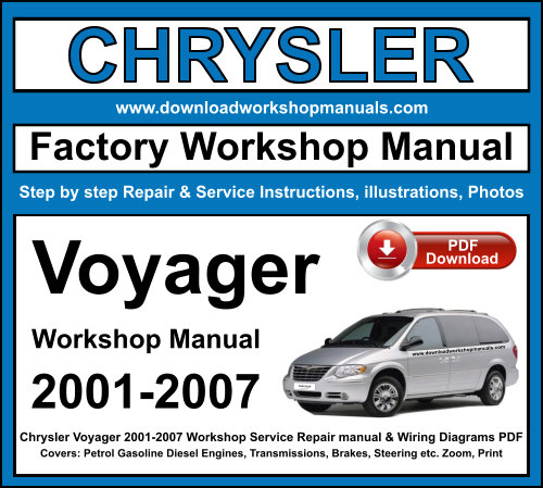 Chrysler Voyager 2001-2007 Workshop Repair Manual Download PDF