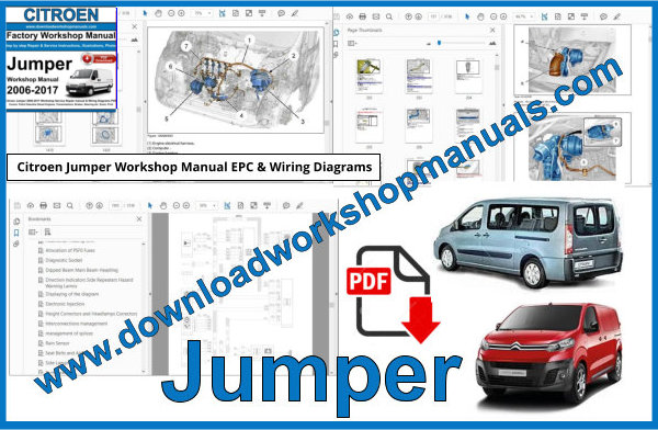 Citroen jumper pdf workshop manual