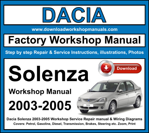 Dacia Solenza 2003-2005 Workshop Repair Manual Download