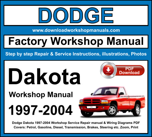 Dodge Dakota 1997-2004 Workshop Repair Manual Download