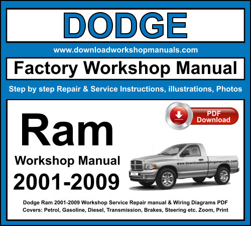 Dodge Ram 2001-2009 Workshop Repair Manual Download