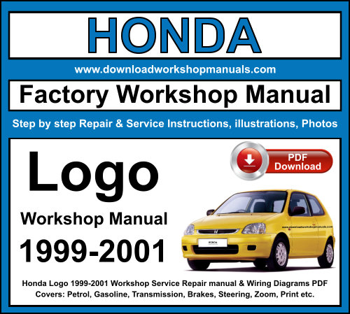 Honda Logo 1999-2001 Workshop Repair Manual Download