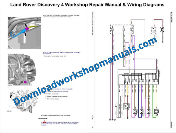 Land Rover Discovery 4 Workshop Repair Manual