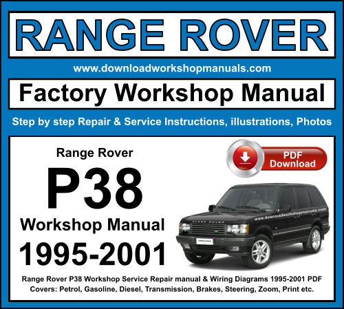 Range Rover P38 1995-2001 Workshop Repair Manual Download