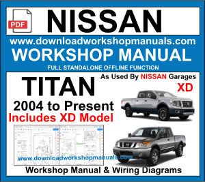 NISSAN Titan Workshop Repair Manual 2004 to 2019