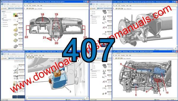 Peugeot 407 Workshop Repair Manual