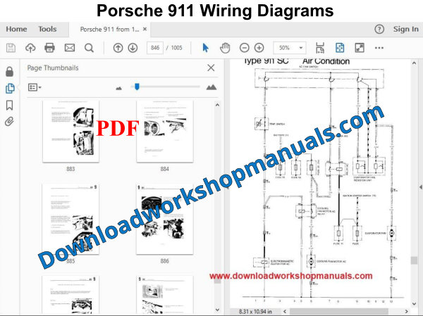 Porsche 911 Wiring Diagrams